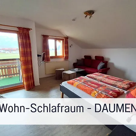 Bauernhof Finkel - Mit Balkon - Bergsicht - Traktor Mitfahren - Tiere Streicheln - Entspannter Familienurlaub - Zentrale Lage Nahe Oberstdorf Lejlighed Ofterschwang