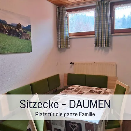 Lejlighed Bauernhof Finkel - Mit Balkon - Bergsicht - Traktor Mitfahren - Tiere Streicheln - Entspannter Familienurlaub - Zentrale Lage Nahe Oberstdorf *