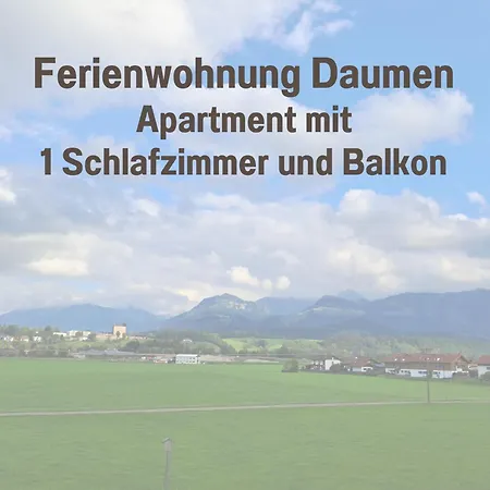 Bauernhof Finkel - Mit Balkon - Bergsicht - Traktor Mitfahren - Tiere Streicheln - Entspannter Familienurlaub - Zentrale Lage Nahe Oberstdorf Apartament *